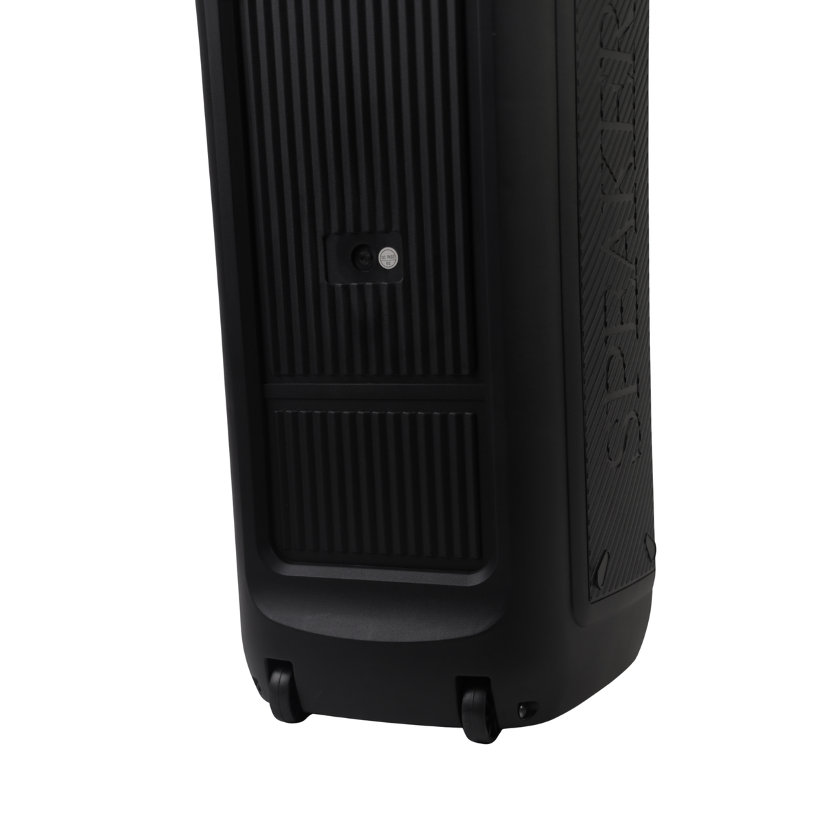 MR DJ FLAME3200 8" X 2 Rechargeable Portable Bluetooth Karaoke Speaker with Party Flame Lights Microphone TWS USB FM Radio