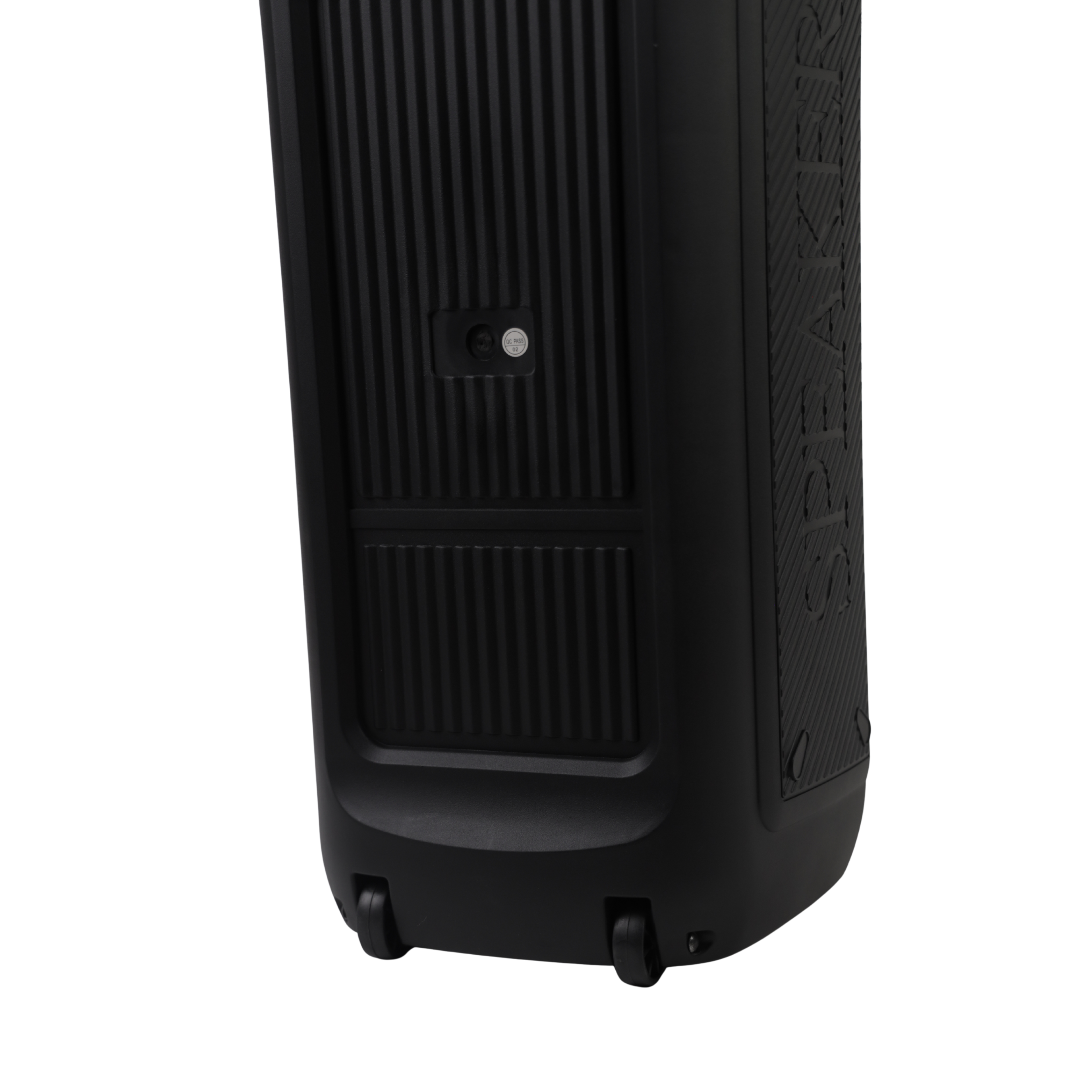 MR DJ FLAME3200 8" X 2 Rechargeable Portable Bluetooth Karaoke Speaker with Party Flame Lights Microphone TWS USB FM Radio