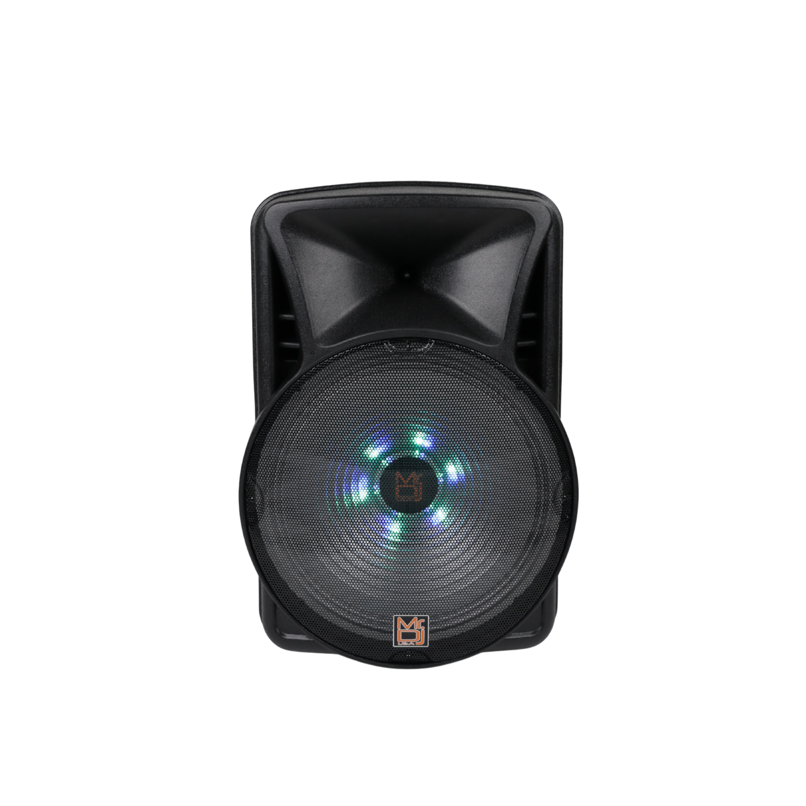 MR DJ DJ18BAT+ 18" Portable Trolley PA DJ Active Powered Bluetooth TWS Speaker 5000 Watts LCD/MP3/USB/micro SD