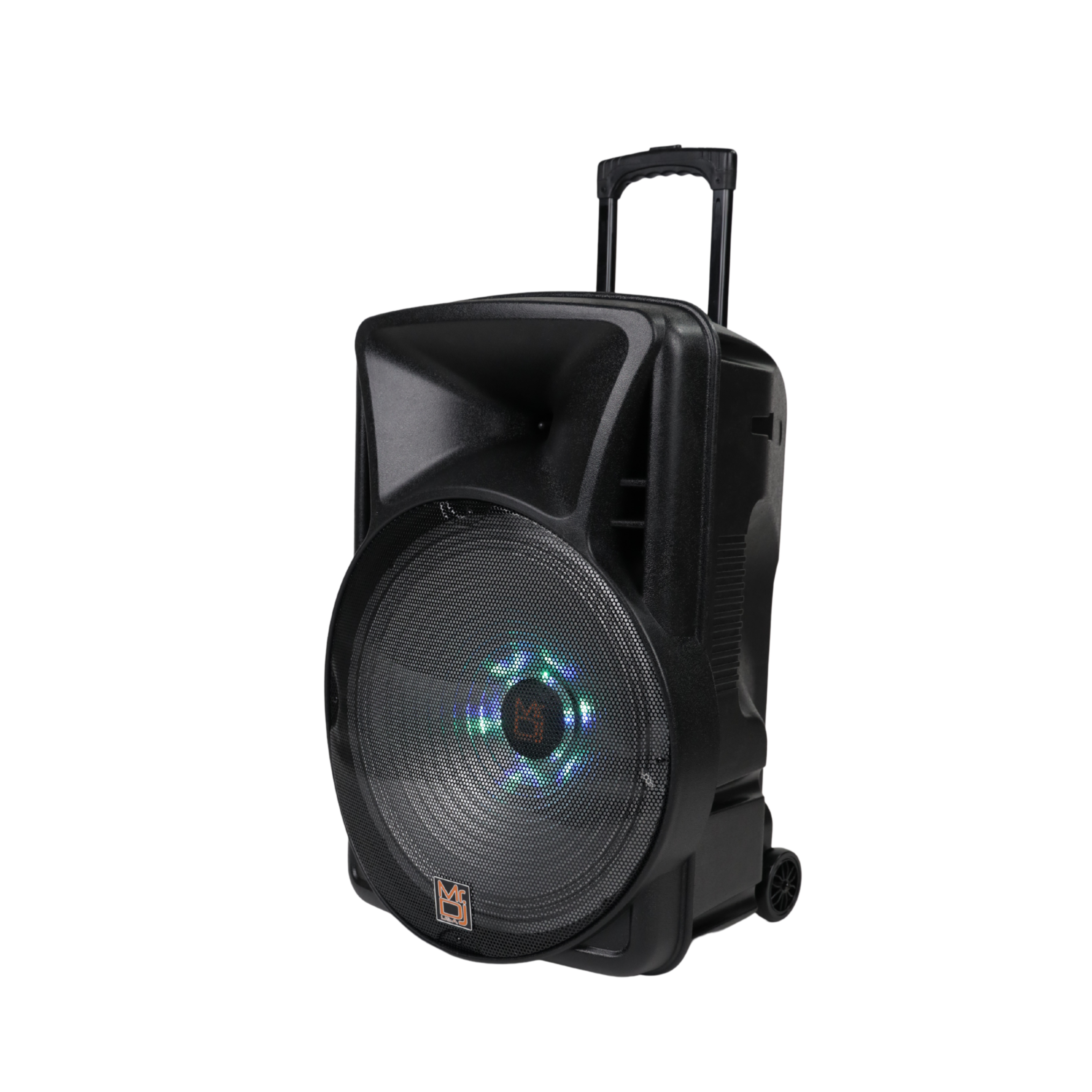 MR DJ DJ18BAT+ 18" Portable Trolley PA DJ Active Powered Bluetooth TWS Speaker 5000 Watts LCD/MP3/USB/micro SD