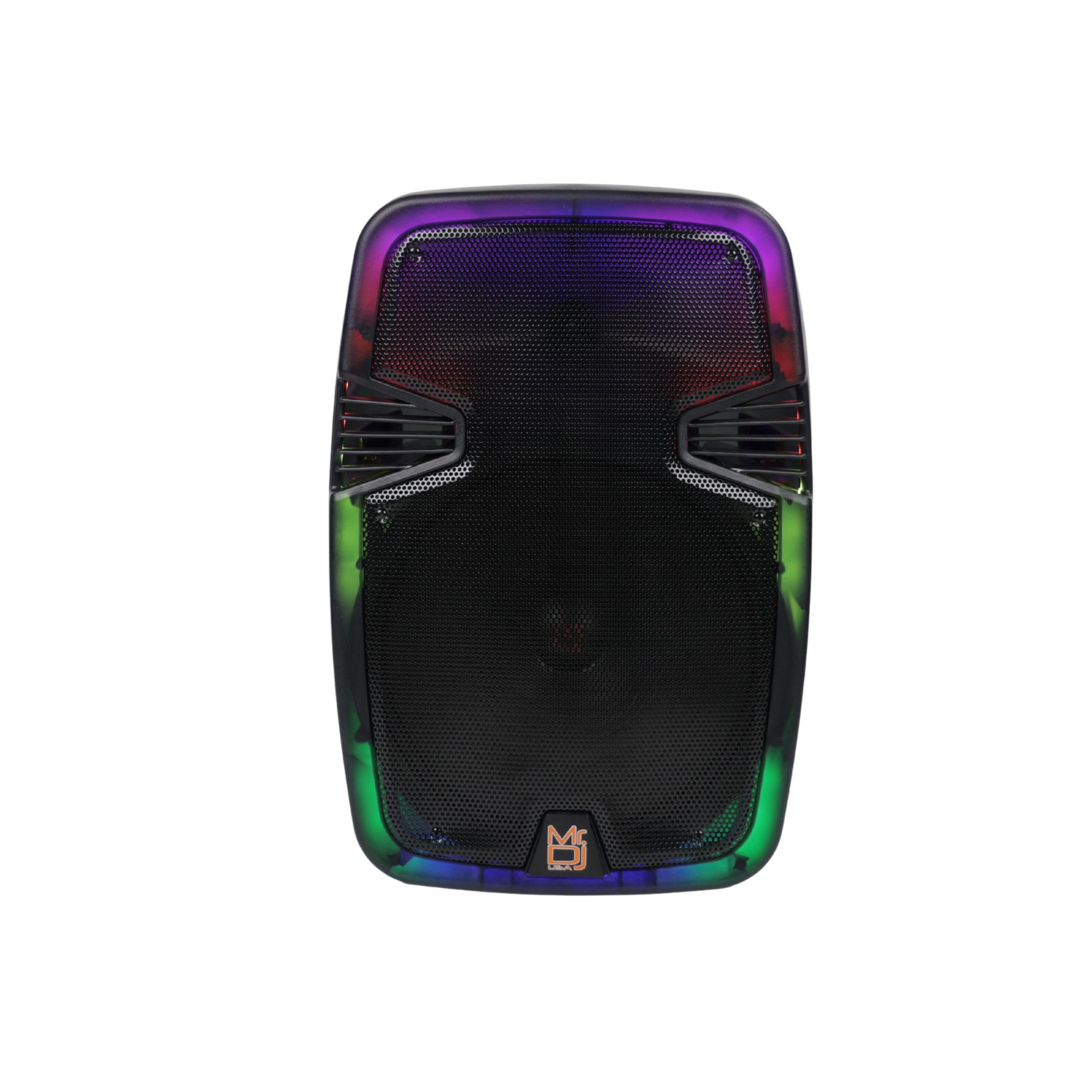 MR DJ PL15FLAME 15" Portable Translucent Bluetooth Speaker