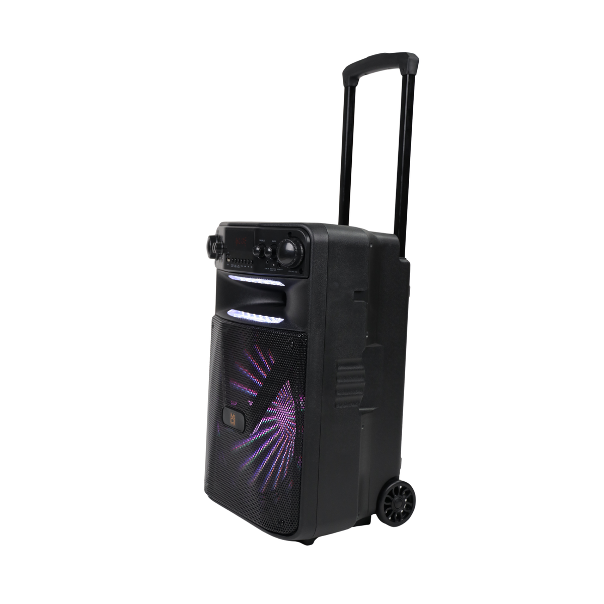 MR DJ ART 12" Portable Rechargeable Bluetooth PA Karaoke Loud Party Speaker with App Control