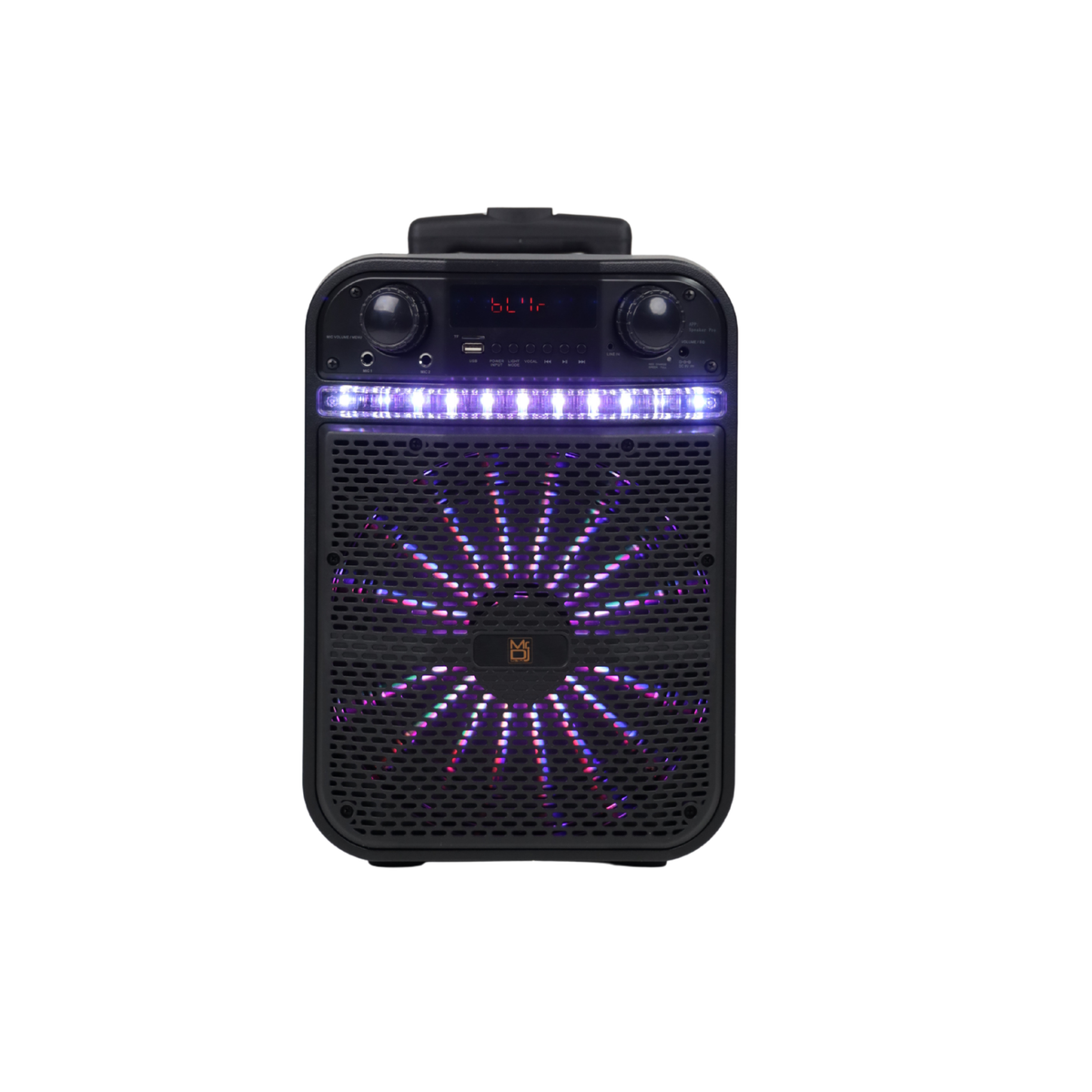 MR DJ AXL 10" Rechargeable Portable Bluetooth Speaker with App Control