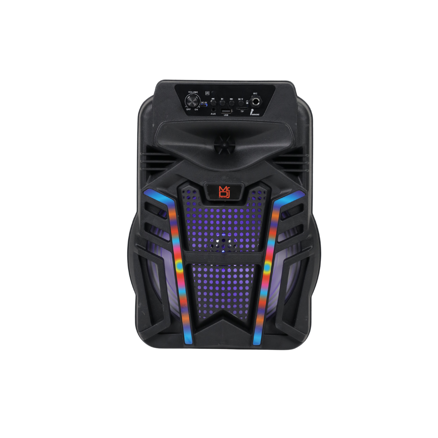 Mr. Dj BOSTON 8" Portable Bluetooth Wireless Speaker<br/> 8" Portable Active Powered Bluetooth TWS Speaker with 2000 Watts MP3/USB/micro SD