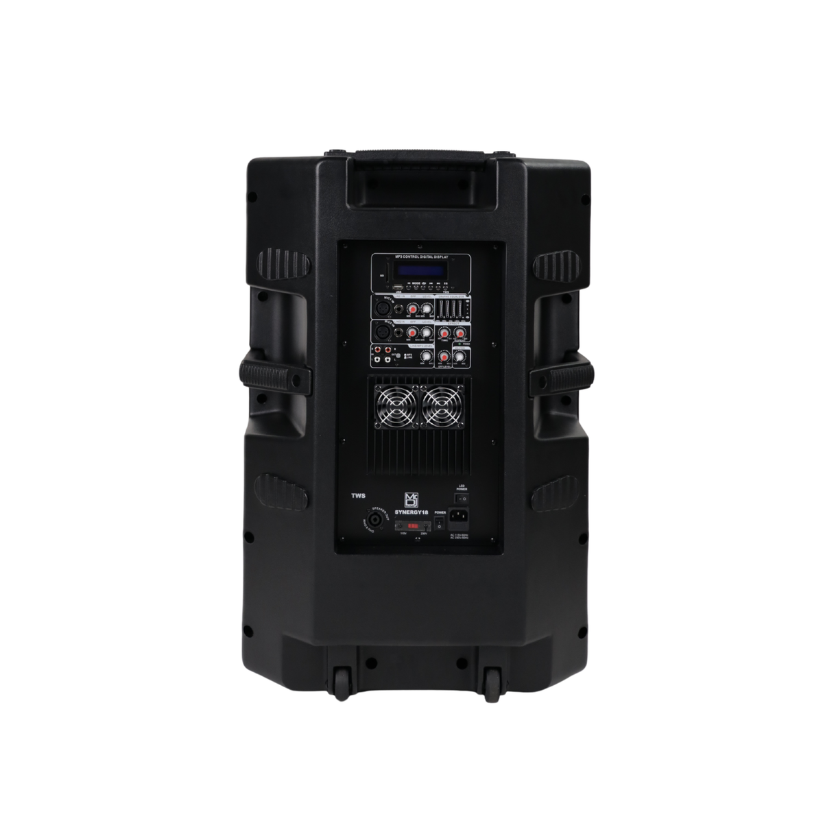 MR DJ SYNERGY18 18" 5500W PRO PA DJ Powered Loudspeaker Portable Speaker System