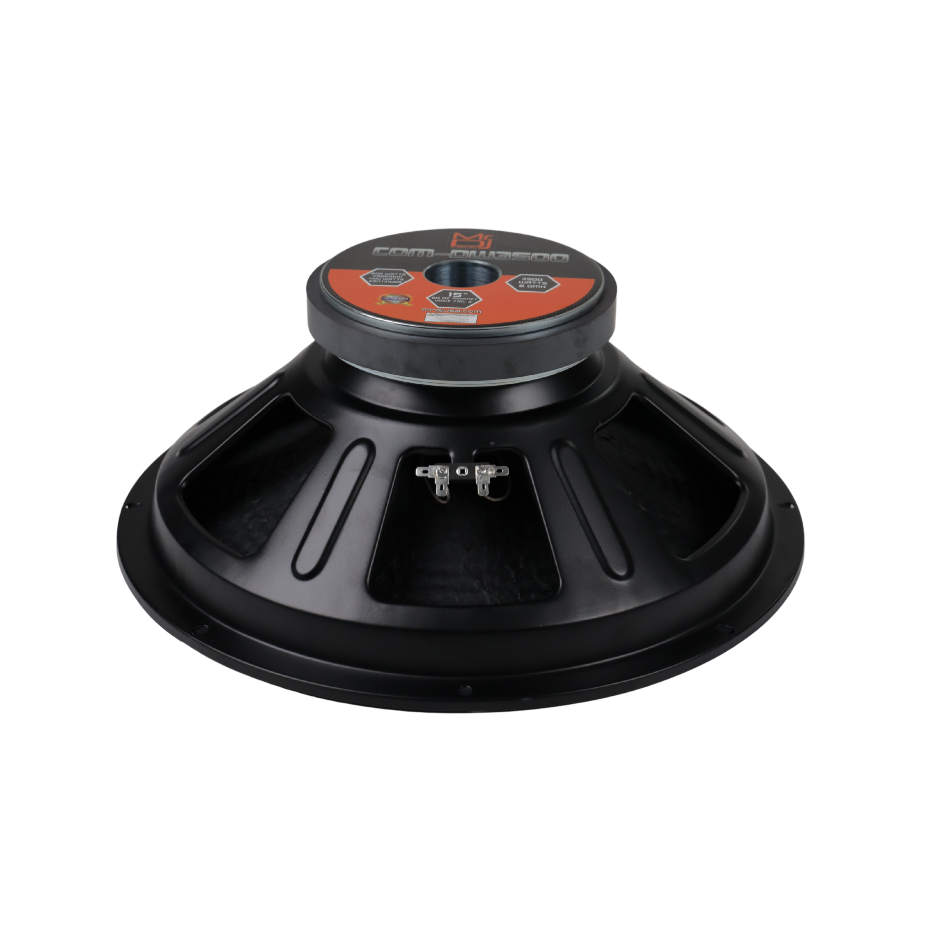 MR DJ COMDW3500 15" 3500W 60 Oz. 8-Ohms Universal PRO PA/DJ Raw Woofer Subwoofer