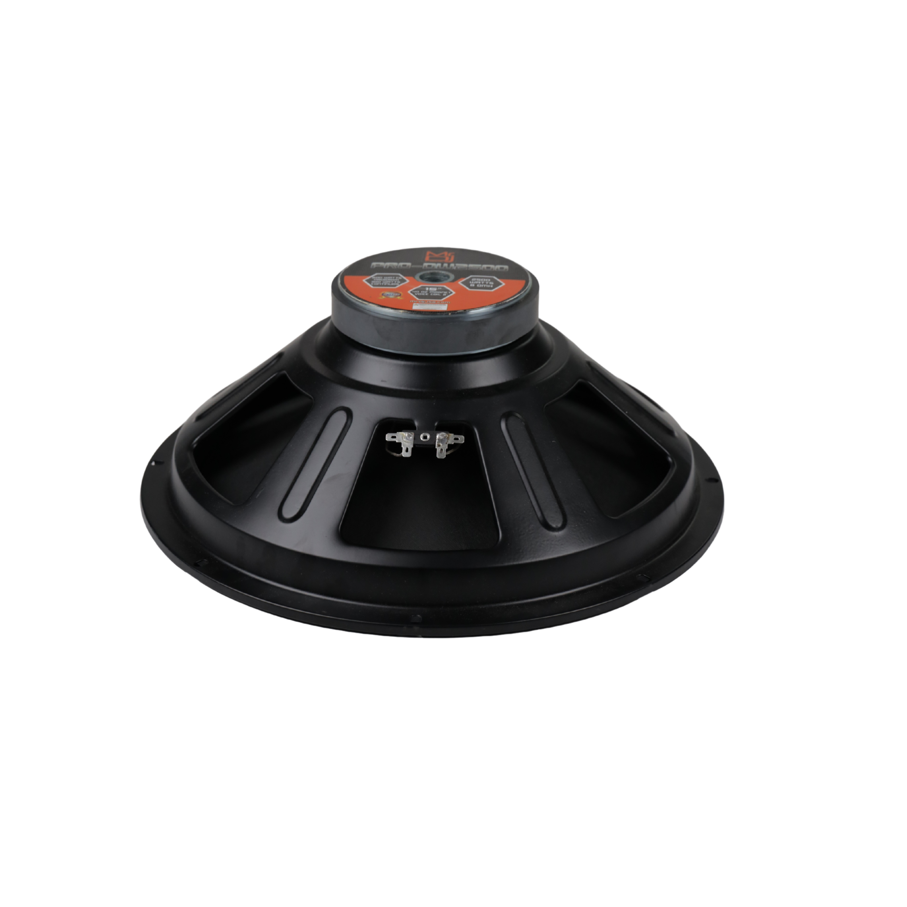 MR DJ PRODW2500 15" 2500W 40 Oz. 8-Ohms Universal PRO PA/DJ Raw Woofer Subwoofer