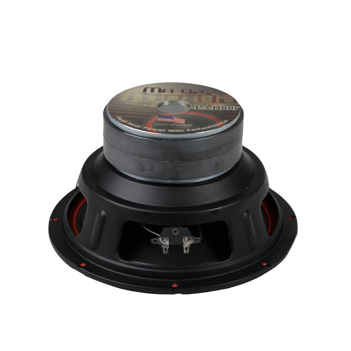 MR DJ PA1000 10" 700W 80 Oz. 8-Ohms Dual Magnet Universal PRO PA/DJ Raw Woofer Subwoofer