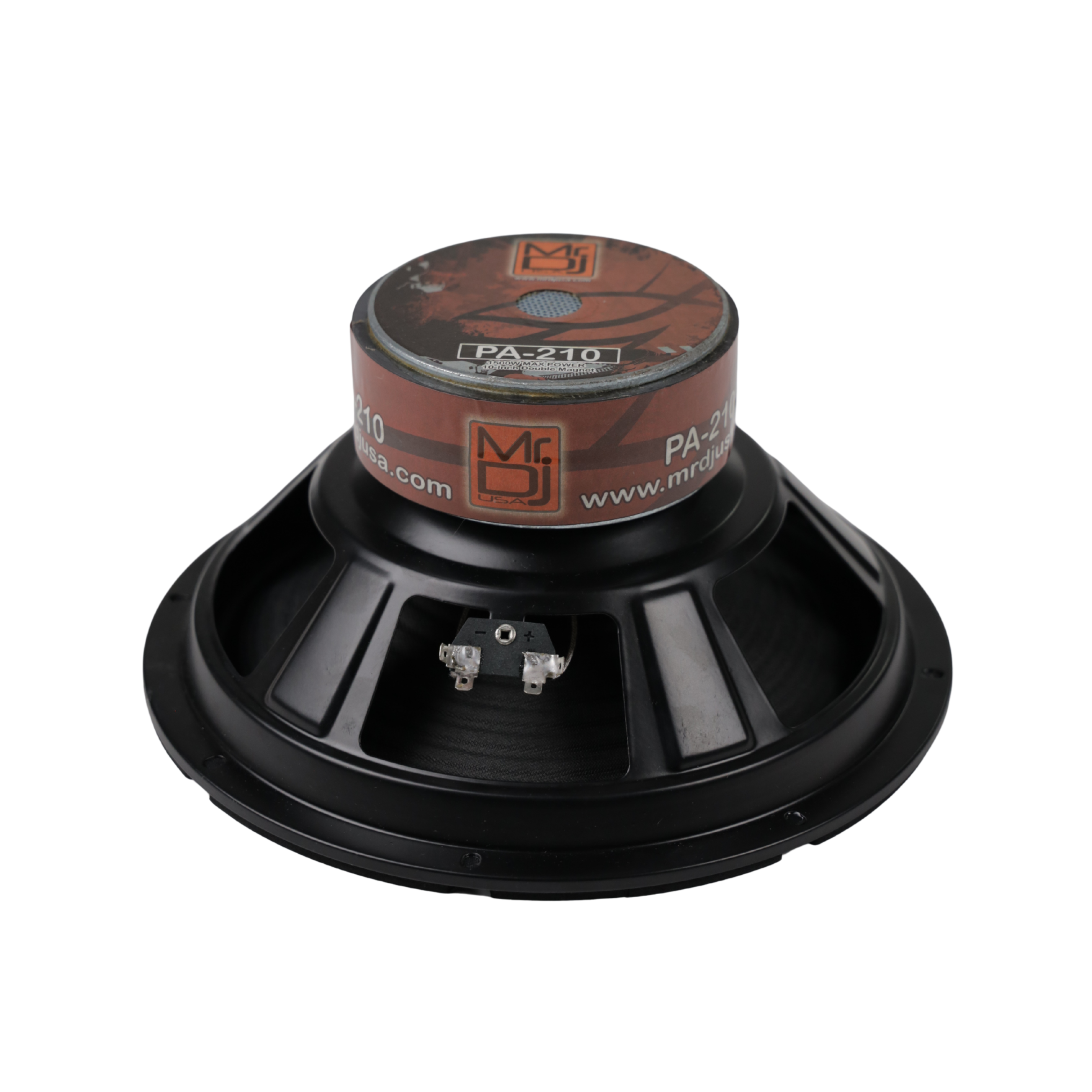 MR DJ PA210 10" 1500W 100 Oz. 8-Ohms Dual Magnet Universal PRO PA/DJ Raw Woofer Subwoofer
