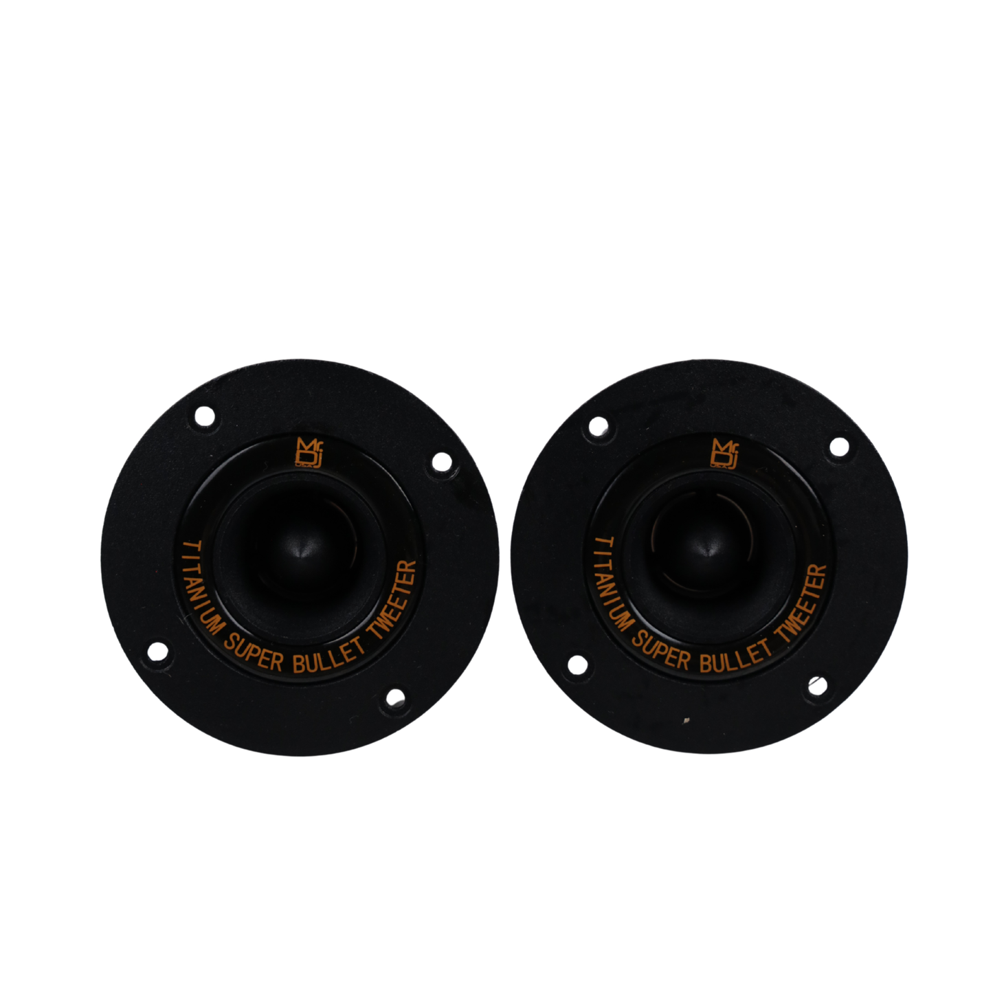 MR DJ HDT800B Pair 4" Speaker Size 400 Watt High Compression Aluminum Titanium Bullet Super Tweeter