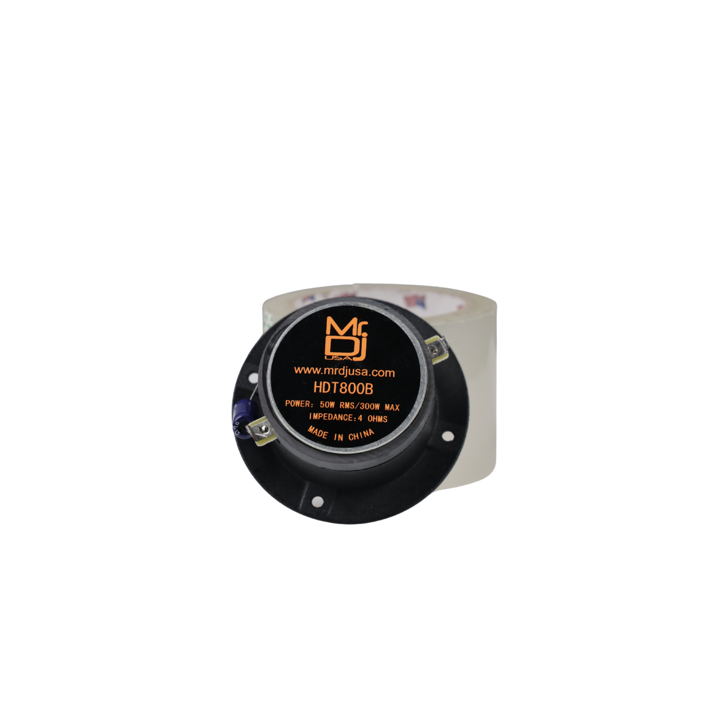 MR DJ HDT800B Pair 4" Speaker Size 400 Watt High Compression Aluminum Titanium Bullet Super Tweeter