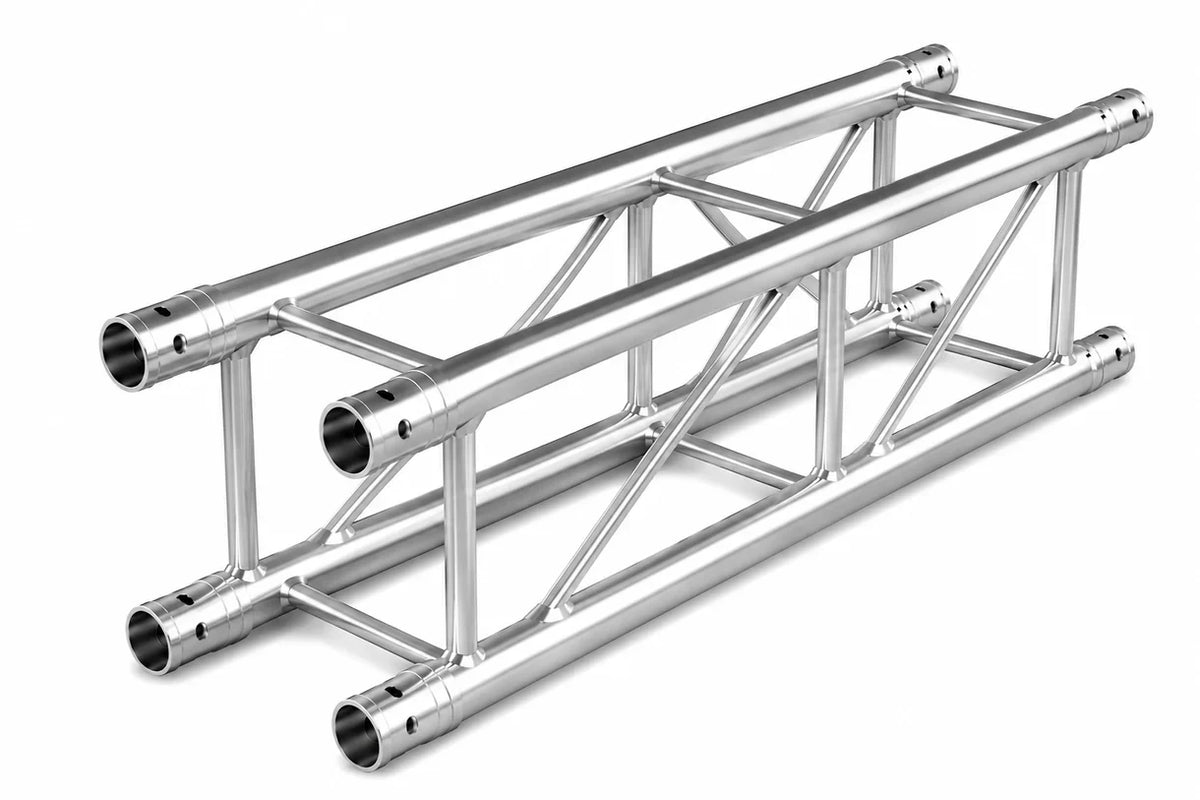 MR TRUSS TSQ410 4.10' x 12" Universal Straight Square Tubing Box Aluminum Lighting Trussing Segment for Pro Lighting