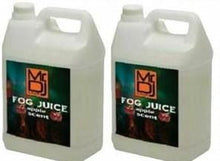 Load image into Gallery viewer, 2 MR DJ Fog Juice Fluid<br/> Apple Scent Gallons of Fog/Smoke/Haze Machine Refill Liquid Juice Water Based Fog Machine Fluid