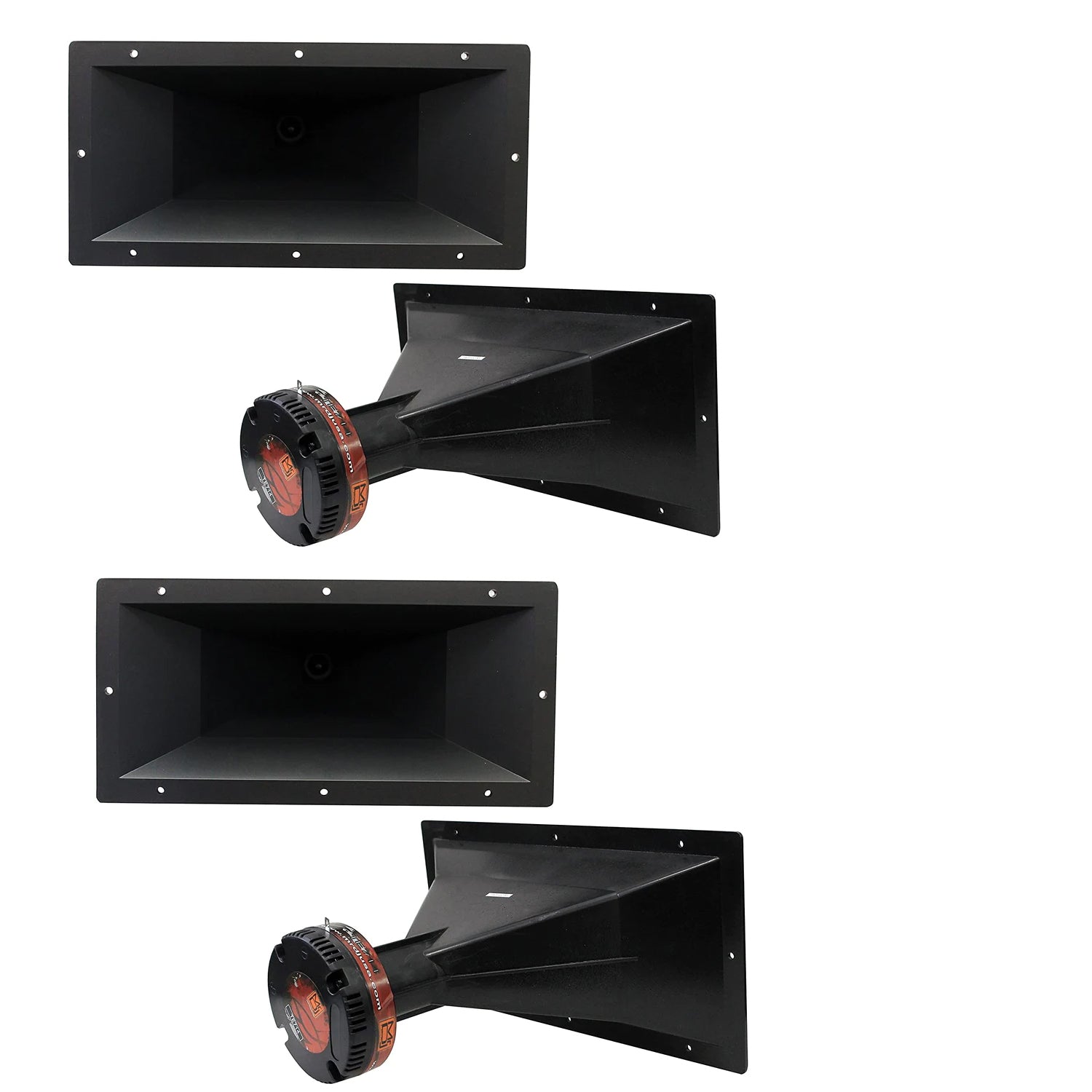 2 MR DJ TE-714 7"x14" 300W PRO Audio PA/DJ Wide Screw-ON Type PIEZO Horn Tweeter
