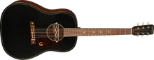Load image into Gallery viewer, Gretsch Deltoluxe Dreadnought, Walnut Fingerboard, Tortoiseshell Pickguard, Black Top