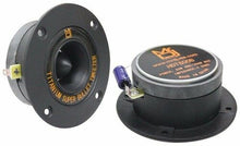 Load image into Gallery viewer, Pair 4" Speaker Size 400 Watt High Compression Aluminum Titanium Bullet Super Tweeter