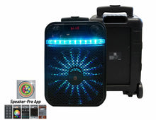 Load image into Gallery viewer, MR DJ AXL 10&quot; Portable Bluetooth Rechargeable Speaker with App Control