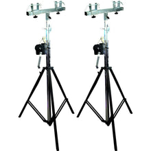 Load image into Gallery viewer, MR Truss ST200 &amp; SBC250 Crank Light Stand<br/> Pro Lighting 12 Foot Crank Light Stand &amp; Square Truss T-Bar Adapte