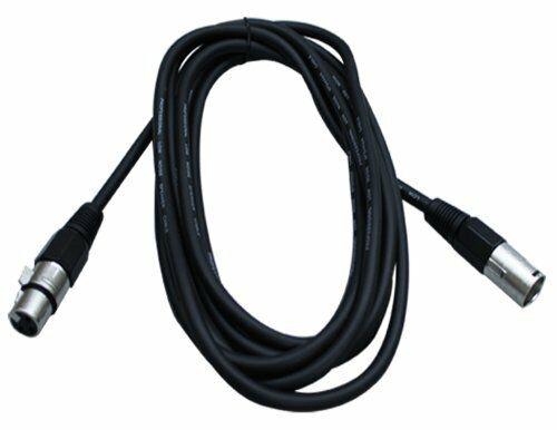 2 MR DJ CXMXF100 100' XLR Male to XLR Female Microphone Balanced Instrumental Dj XLR Interconnect Cable
