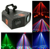MR DJ DOUBLESHOOTER 2 Eyes DMX512 Stage Lighting 102 LED Lights Party DJ Disco KTV Show 4CH