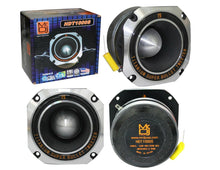Load image into Gallery viewer, MR DJ HDT1000S 4&quot; 1000W Chrome High Compression Titanium Bullet Super Tweeter
