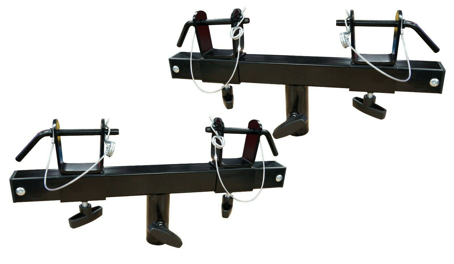 2 MR Truss Universal Black T-Adapter Triangle or Square Truss Adapter Bracket Tripod Crank Light Stand Bar