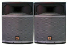 Load image into Gallery viewer, 2 MR DJ PRO115S 4000W 15" Woofer Passive Live PA DJ Speaker Monitor