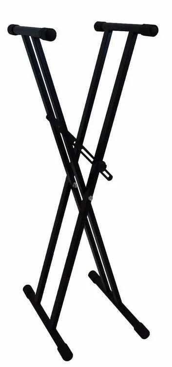 Mr. Dj USA KS350 Adjustable Metal Keyboard Electronic Piano X Stand Standard Rack