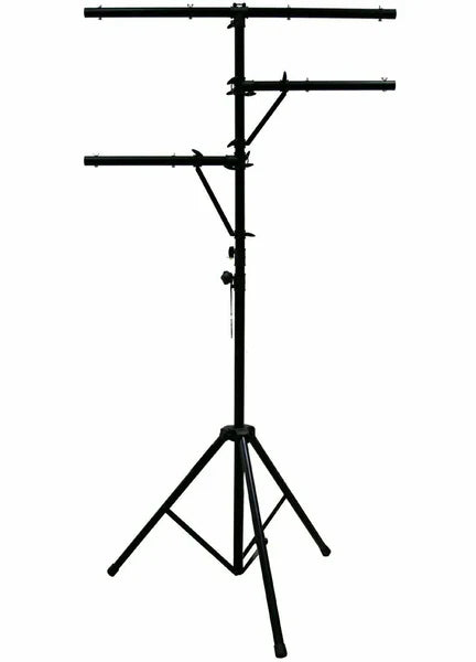 New Mr Dj LS300 Single 12ft Tall T-BAR Light Stand with Dual Side BAR ...