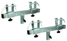Load image into Gallery viewer, 2 MR DJ Universal Pro Lighting 7' Tripod Light Stand &amp; Square Truss T-Bar Adapter