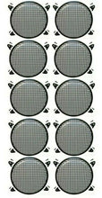 Load image into Gallery viewer, 10 MR DJ DJS12 12" Subwoofer Speaker Metal Mesh Cover Waffle Speaker Grill Protect Guard DJ