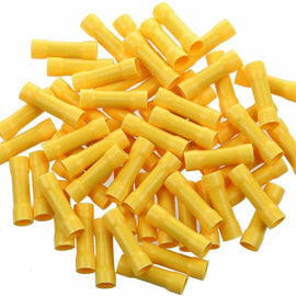 mr-dj-12-10-gauge-100pcs-yellow-crimp-butt-connectors