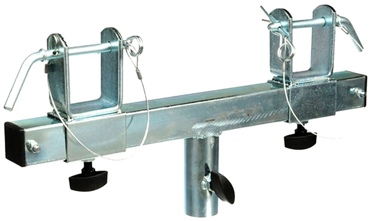 MR DJ ST200 & SBC250 Crank Light Stand Pro Lighting 10 Foot Crank Light Stand & Square Truss T-Bar Adapter