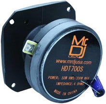 Load image into Gallery viewer, Mr. Dj HDT700S 3.5-Inch Titanium Bullet Tweeter w/ 10 Ounce Ferrite Magnet