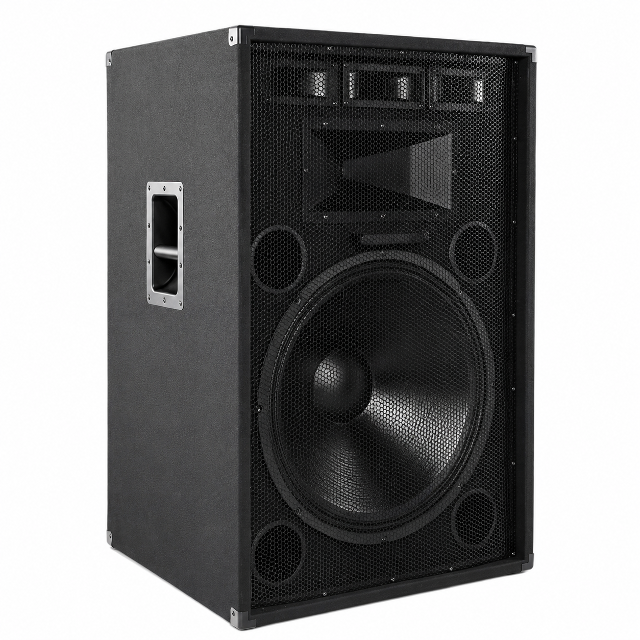 MR DJ MONSS21 MONSTER 21" 6000W 5-Way Full-Range Passive Speaker Horn Compression Driver & 3 Bullet Tweeters