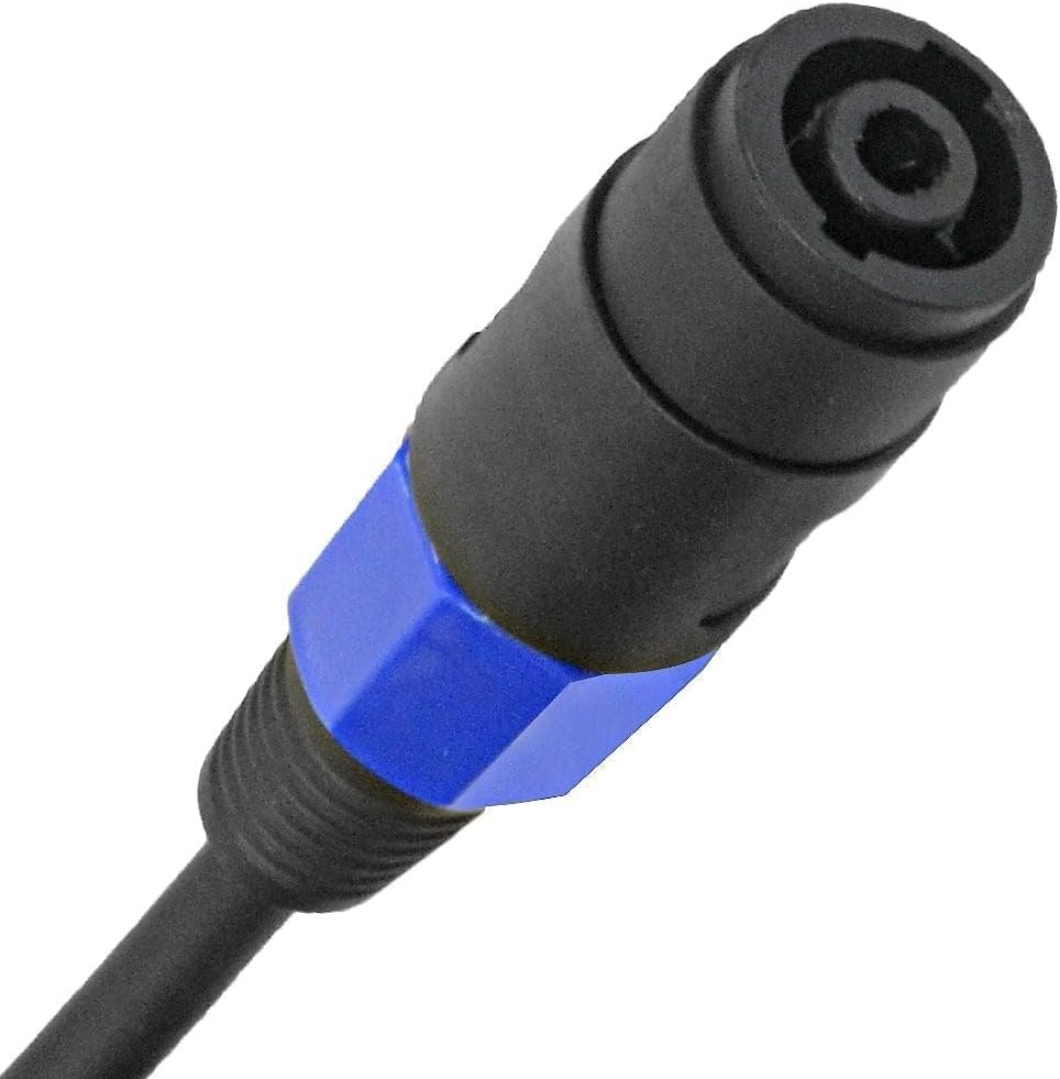 MR DJ CSMSF3 3 Feet PRO PA DJ Speakon Male to Speakon Female Speaker Cable