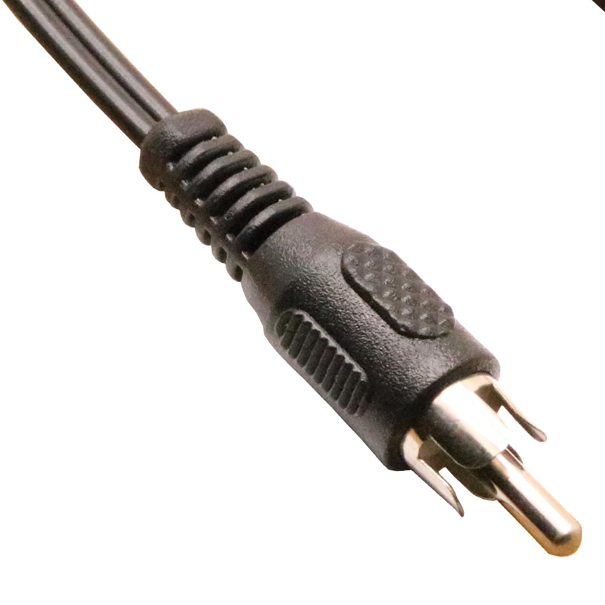 20 Absolute 2F1M RCA Interconnect Cable Wire Marine Car Amplifier Stereo Home Audio