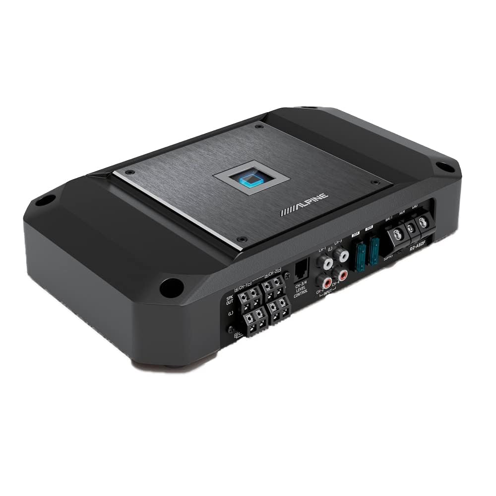 Alpine R2-A60F 4 Ch 600W & R2-A150M Mono 1500W Car Audio Amplifier