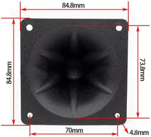Load image into Gallery viewer, MR DJ TWS300+ 300 Watts 3.32" x 3.32" Square Compressor Piezo Horn Tweeter