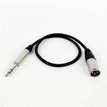 Load image into Gallery viewer, MR DJ CQSXM3 3' Pro PA DJ Karaoke XLR Male to 1/4" TRS Stereo Male Plug Audio Balanced Microphone Cable