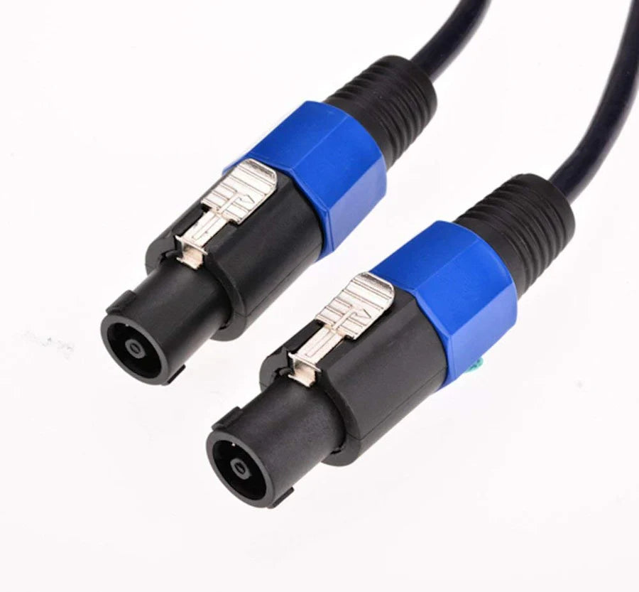 MR DJ CSMSM12 12 Feet PRO PA DJ Speakon Male to Speakon Male Speaker Cable