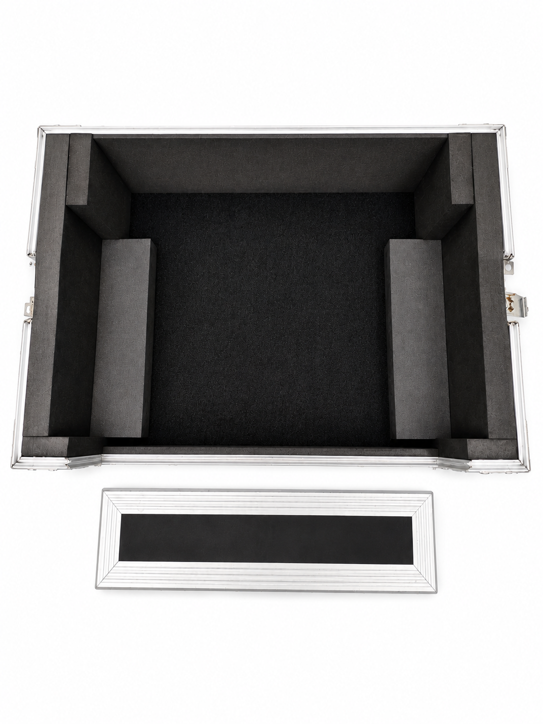 MR DJ CASE500 Universal Flight Chest Style DJ Coffin Case Removable Cover Foam Interior Lockable Butterfly Latches