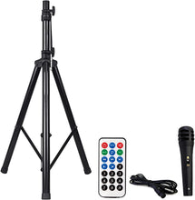 Load image into Gallery viewer, MR DJ PBX4200PKG 15" PA DJ 3000W Bluetooth Karaoke Speaker LED + Speaker Stand