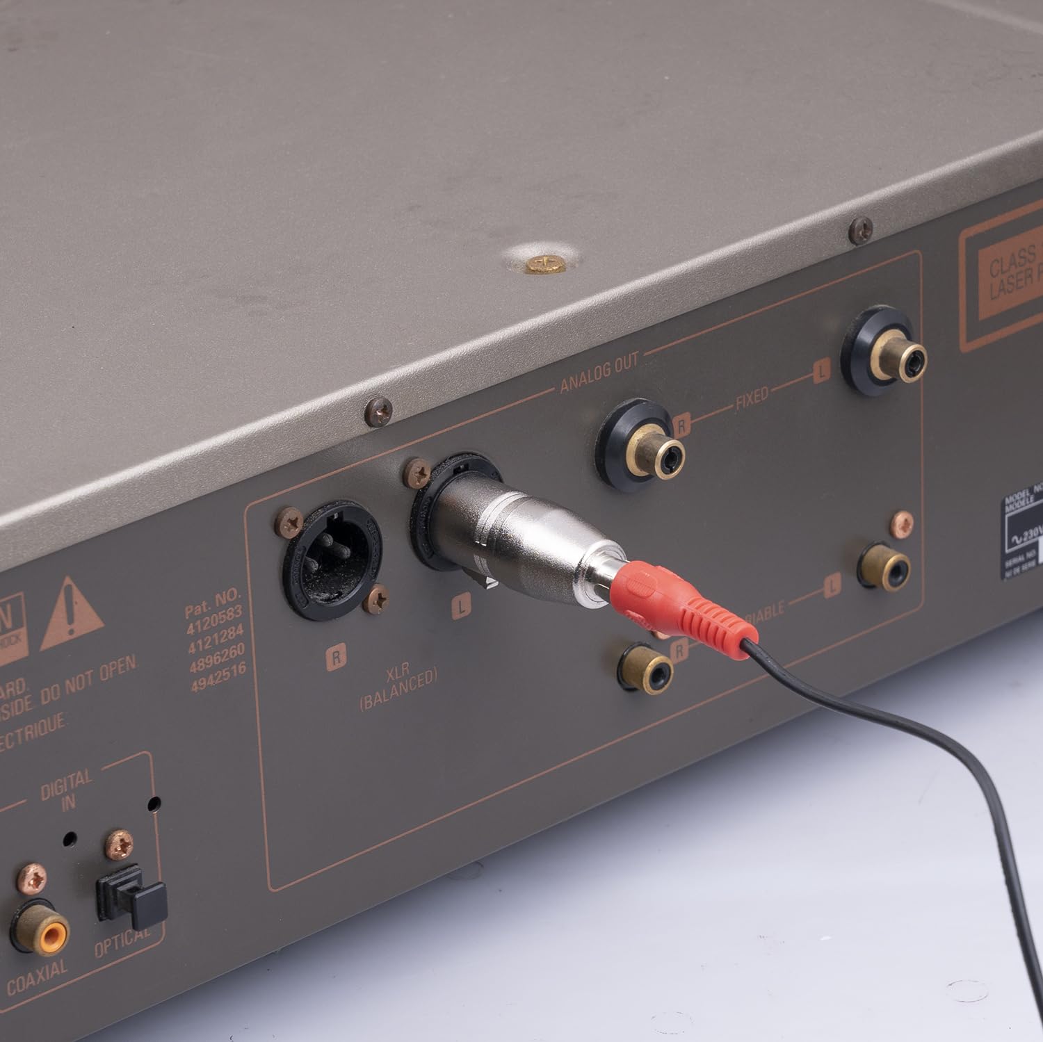 4 MR DJ RCAXLRF1 XLR Female to RCA Female Adapter Converter Gender Audio Coupler