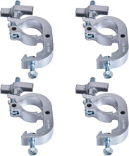 Load image into Gallery viewer, 4 MR TRUSS TC5 Universal 2" Heavy Duty Pro Aluminum Stage Lighting Clamp Mounting