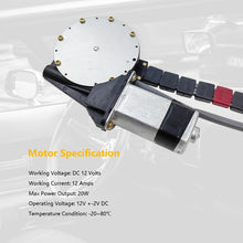 Load image into Gallery viewer, MK Audio MK-HW600 Universal Electric Power Window Conversion Kit for 2-Door Vehicles