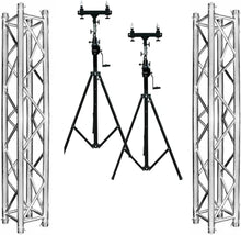 Load image into Gallery viewer, MR TRUSS DJ PRO Crank-up Portable 10' Lighting Stand with 12' Truss Package