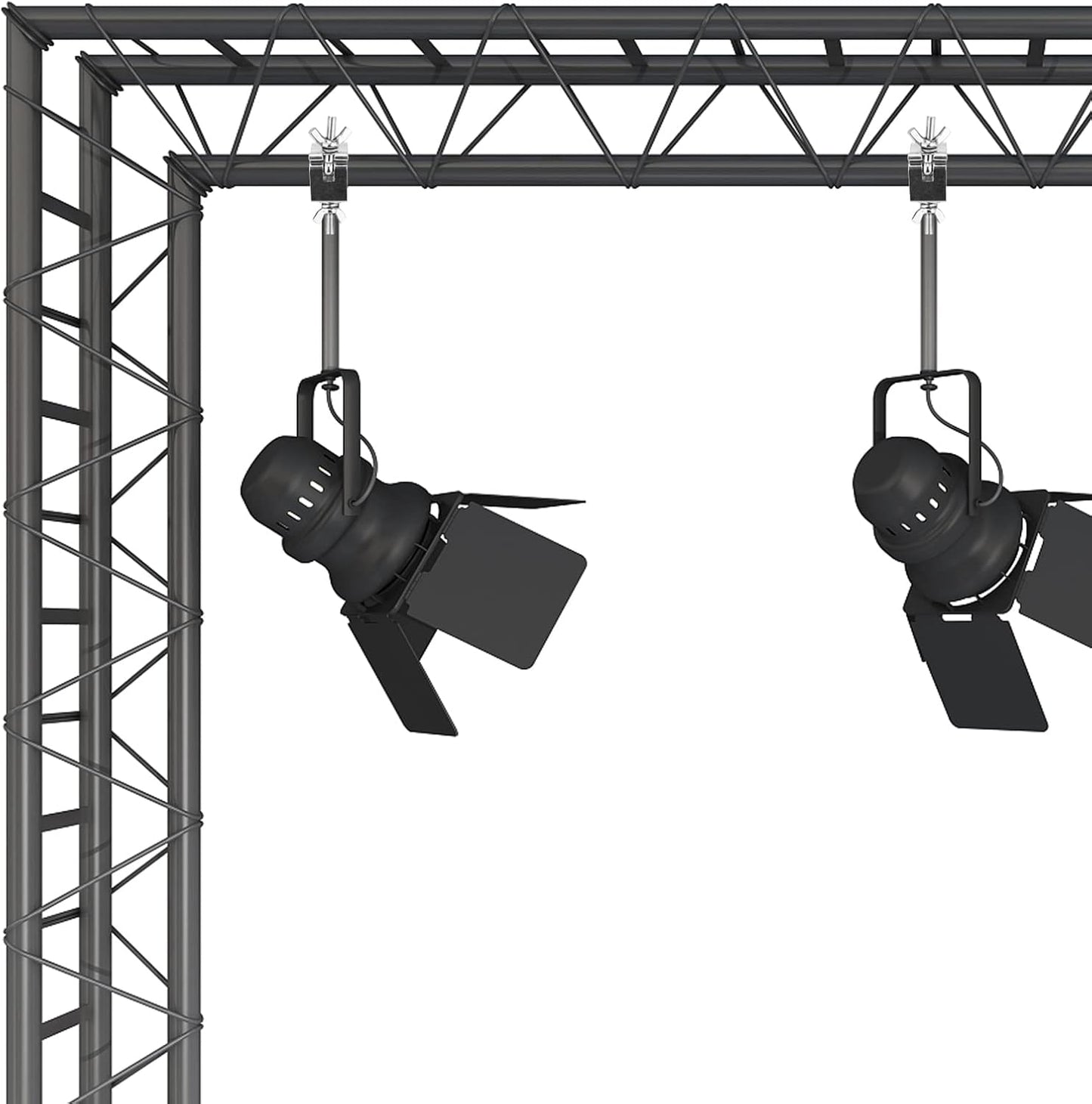 2 MR TRUSS TC9 Universal 2" Heavy Duty Pro Aluminum Stage Lighting Clamp Mounting
