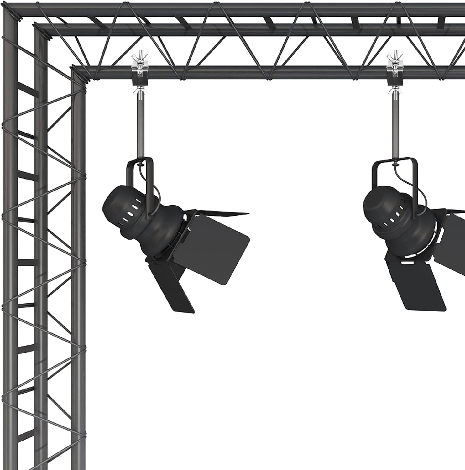 2 MR TRUSS TC9 Universal 2" Heavy Duty Pro Aluminum Stage Lighting Clamp Mounting