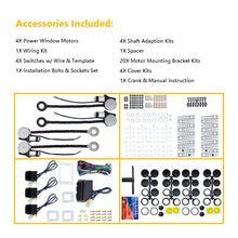 Load image into Gallery viewer, AT AT-HW800 Universal Electric Power Window Conversion Kit for 4-Door Vehicles